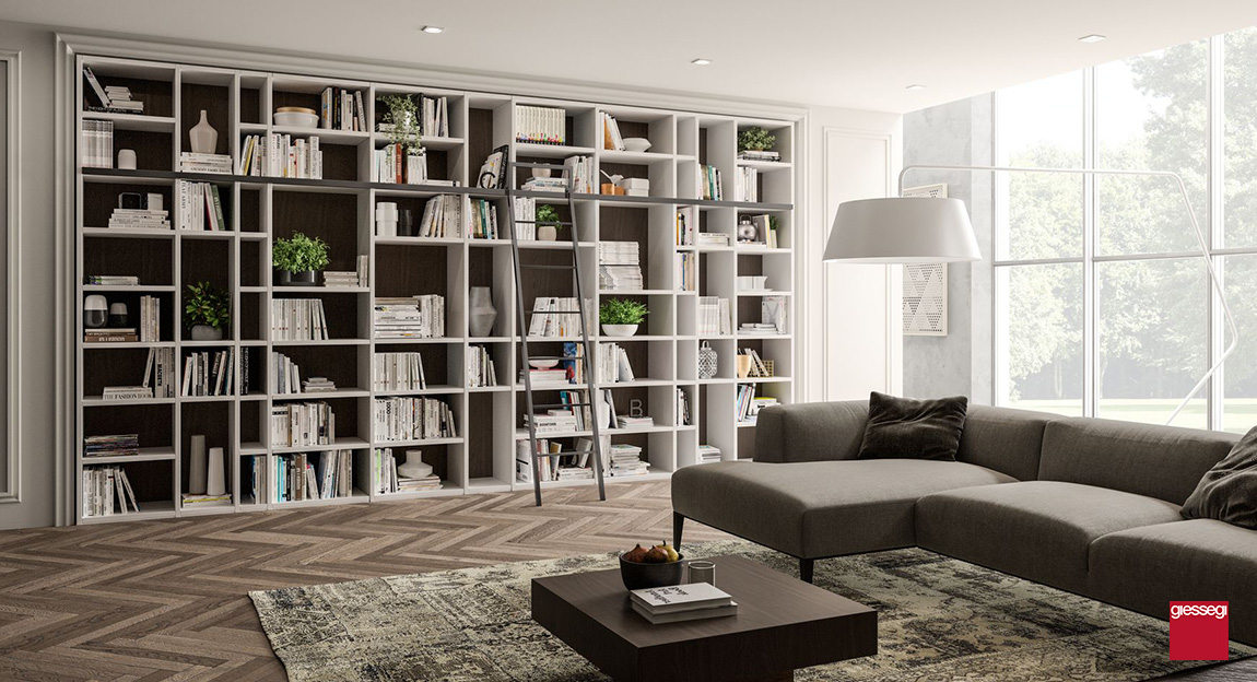 Arredamento libreria Lucca